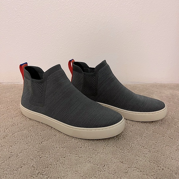 Rothy’s Chelsea Sneaker | Size: W9 | Color: Green Fog Melange | Gently Used - Picture 2 of 11